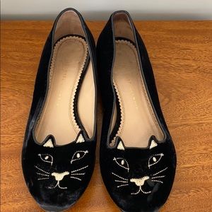 Charlotte Olympia Cat flats 39.5